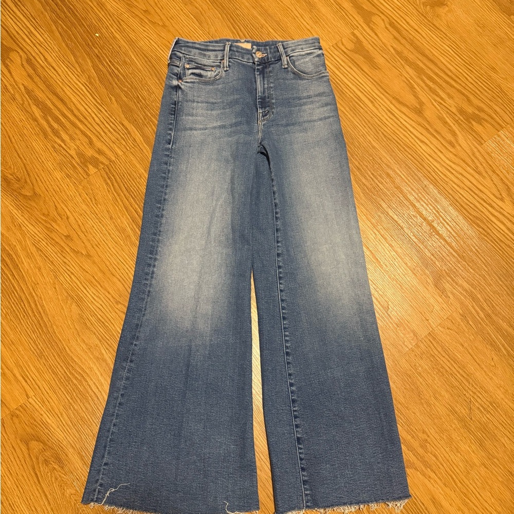 MOTHER Lil Mother Roller Fray Jeans